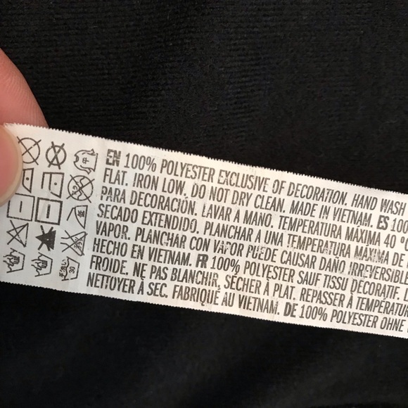 Forever 21 Sport Luxe Track Jacket Womens Medium Black White Stripe Zip Up - Picture 10 of 10